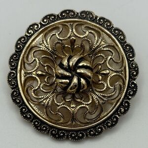 Vintage W. Germany Filigree Scarf Ring
